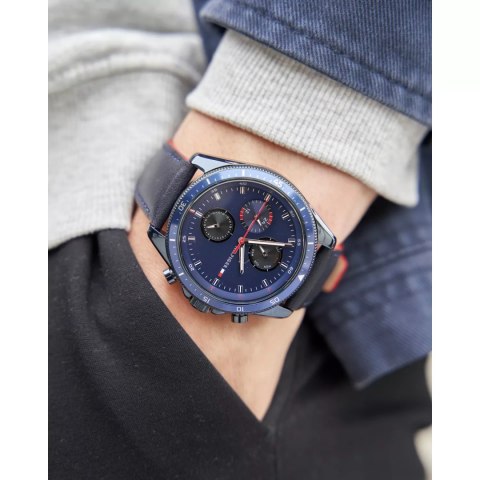 Tommy Hilfiger ZEGAREK MĘSKI TOMMY HILFIGER 1791839 PARKER (zf041b)