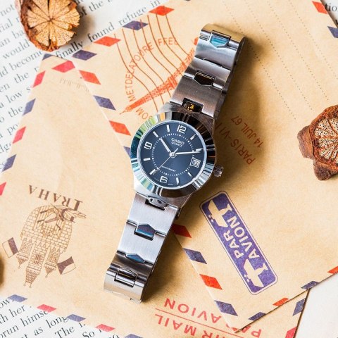 Casio ZEGAREK DAMSKI CASIO LTP-1241D-1A + BOX