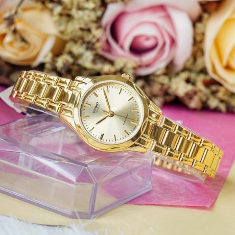 Casio ZEGAREK DAMSKI CASIO LTP-1275G-9A (zd580c) + BOX