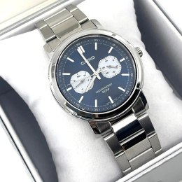 Casio ZEGAREK MĘSKI CASIO MTP-E335D-2E1 (zd274b) + BOX