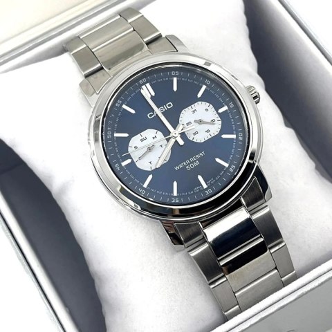 Casio ZEGAREK MĘSKI CASIO MTP-E335D-2E1 (zd274b) + BOX