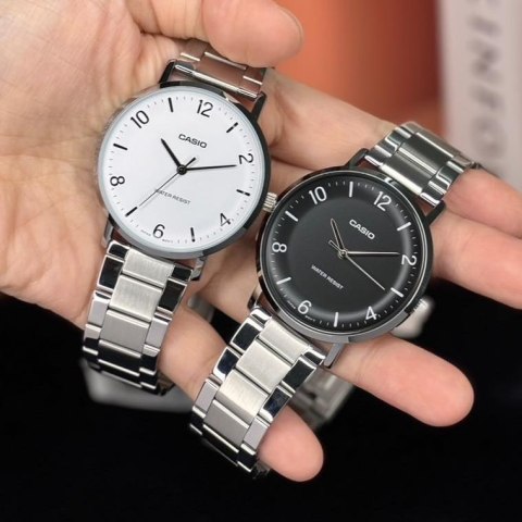 Casio ZEGAREK MĘSKI CASIO MTP-VT03D-1B + BOX
