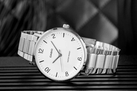 Casio ZEGAREK MĘSKI CASIO MTP-VT03D-7B + BOX