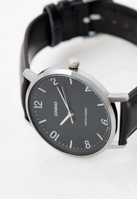 Casio ZEGAREK MĘSKI CASIO MTP-VT03L-1B + BOX