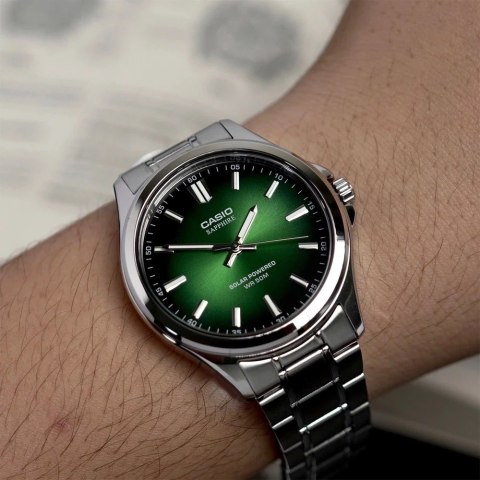 Casio ZEGAREK MĘSKI CASIO MTS-RS100D-3A + BOX