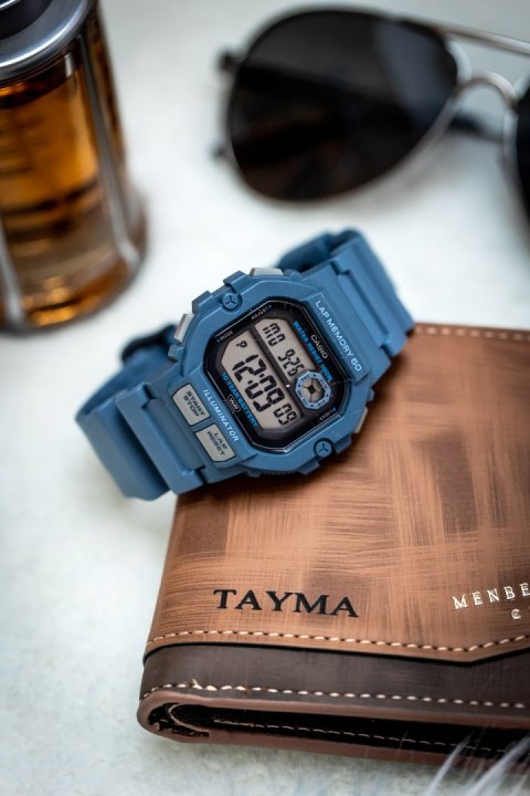 Casio ZEGAREK MĘSKI CASIO Sports WS-1400H-2A + BOX (zd271b)