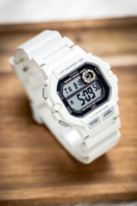 Casio ZEGAREK MĘSKI CASIO Sports WS-1400H-8A + BOX (zd271d)