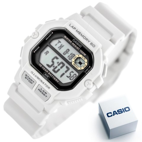 Casio ZEGAREK MĘSKI CASIO Sports WS-1400H-8A + BOX (zd271d)