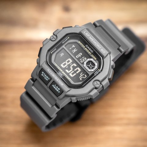Casio ZEGAREK MĘSKI CASIO Sports WS-1400H-8B + BOX (zd271e)