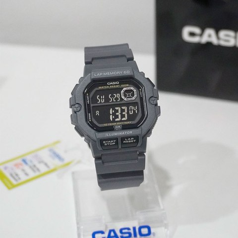 Casio ZEGAREK MĘSKI CASIO Sports WS-1400H-8B + BOX (zd271e)