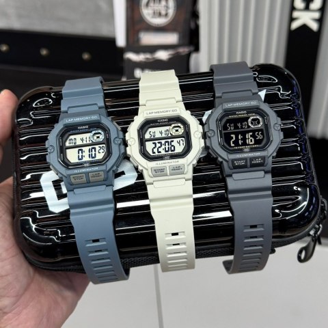 Casio ZEGAREK MĘSKI CASIO Sports WS-1400H-8B + BOX (zd271e)