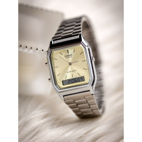 Casio ZEGAREK UNISEX CASIO Vintage AQ-230A-9AMQYDF + BOX