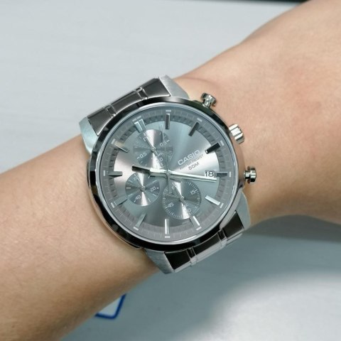 Casio Zegarek Męski Casio MTP-E510D-8A + BOX