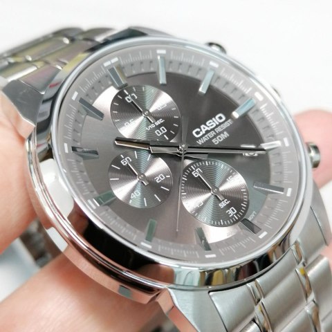 Casio Zegarek Męski Casio MTP-E510D-8A + BOX