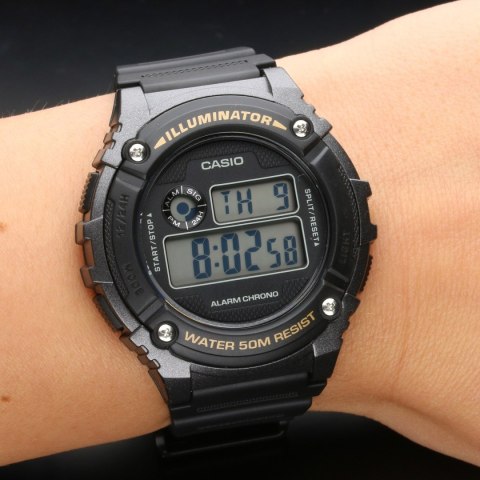 Casio Zegarek Męski Casio W-216H-1BVDF + BOX
