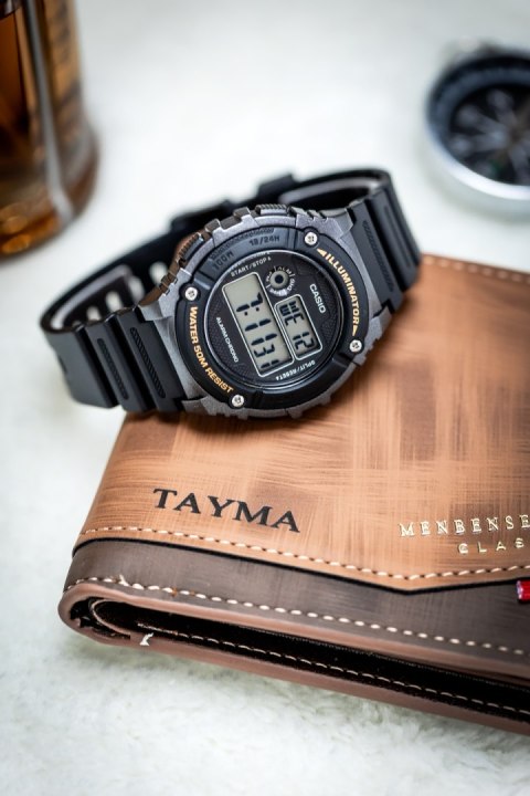 Casio Zegarek Męski Casio W-216H-1BVDF + BOX