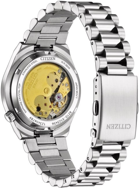 Citizen ZEGAREK MĘSKI CITIZEN Tsuyosa NJ0200-50X - AUTOMAT SZAFIR