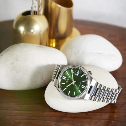 Citizen ZEGAREK MĘSKI CITIZEN Tsuyosa NJ0200-50X - AUTOMAT SZAFIR