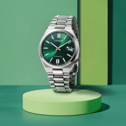 Citizen ZEGAREK MĘSKI CITIZEN Tsuyosa NJ0200-50X - AUTOMAT SZAFIR