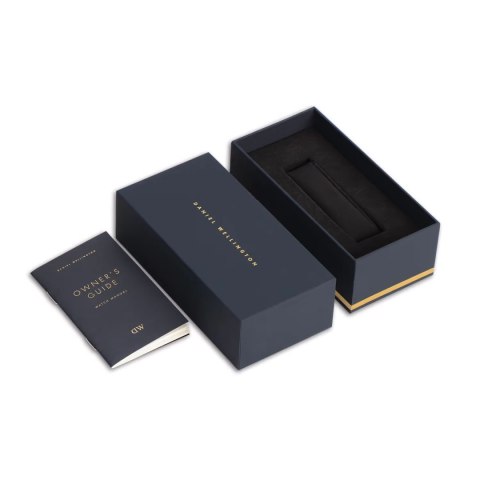 Daniel Wellington ZEGAREK DAMSKI DANIEL WELLINGTON 24mm Bound 3-Link DW00100703 + BOX