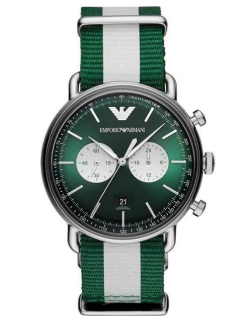 Emporio Armani ZEGAREK MĘSKI EMPORIO ARMANI AR11221 - AVIATOR (zi019e)