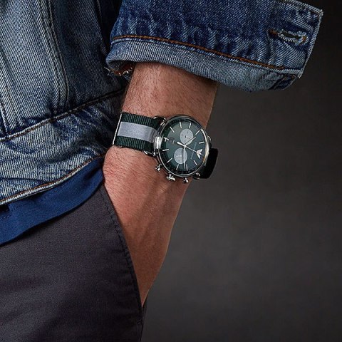 Emporio Armani ZEGAREK MĘSKI EMPORIO ARMANI AR11221 - AVIATOR (zi019e)