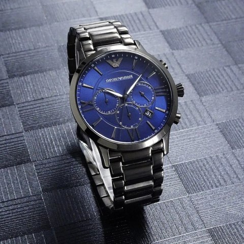 Emporio Armani ZEGAREK MĘSKI EMPORIO ARMANI AR11348 - GIOVANNI CHRONO (zi025c)