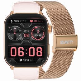 Gravity SMARTWATCH UNISEX GRAVITY GT28-6 - ROZMOWY BLUETOOTH, DODATKOWY PASEK (sg037f)