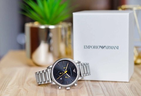 Emporio Armani ZEGAREK MĘSKI EMPORIO ARMANI AR11324 - LUIGI (zi120a)