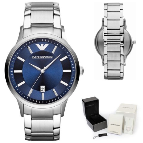 Emporio Armani ZEGAREK MĘSKI EMPORIO ARMANI AR2477 - RENATO (zi001g)