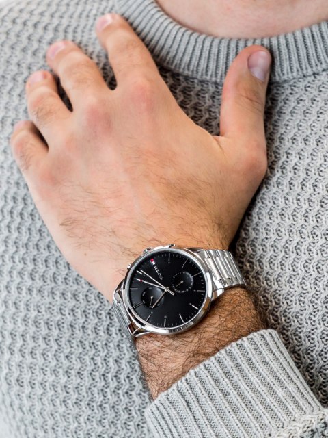 Tommy Hilfiger ZEGAREK MĘSKI TOMMY HILFIGER 1710407 HUNTER (zf119a) + BOX