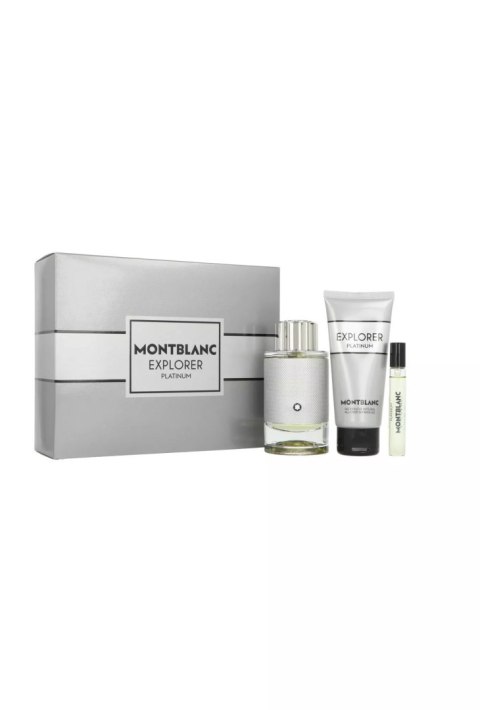 Zestaw Montblanc Explorer Platinum Edp 100ml + Edp 7,5ml + Shower Gel 100ml