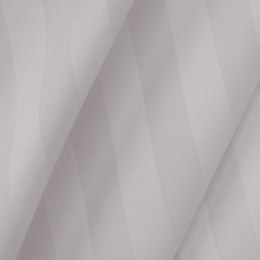 Poszewka satyna bambusowo-bawełniana STRIPE GREY/40x40