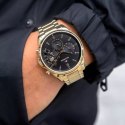 Zegarek Męski Tommy Hilfiger Baker 1710447 Złoty Czarna Tarcza