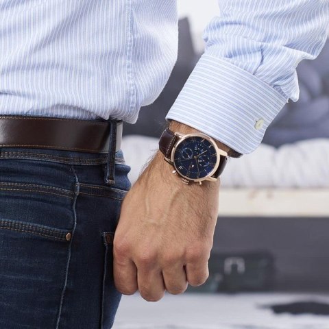 Tommy Hilfiger ZEGAREK MĘSKI TOMMY HILFIGER 1791399 KANE (zf045b) + BOX