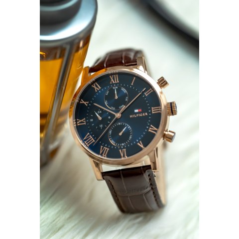Tommy Hilfiger ZEGAREK MĘSKI TOMMY HILFIGER 1791399 KANE (zf045b) + BOX