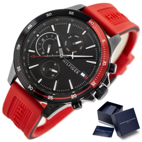 Tommy Hilfiger ZEGAREK MĘSKI TOMMY HILFIGER 1791722 BANK (zf023c)