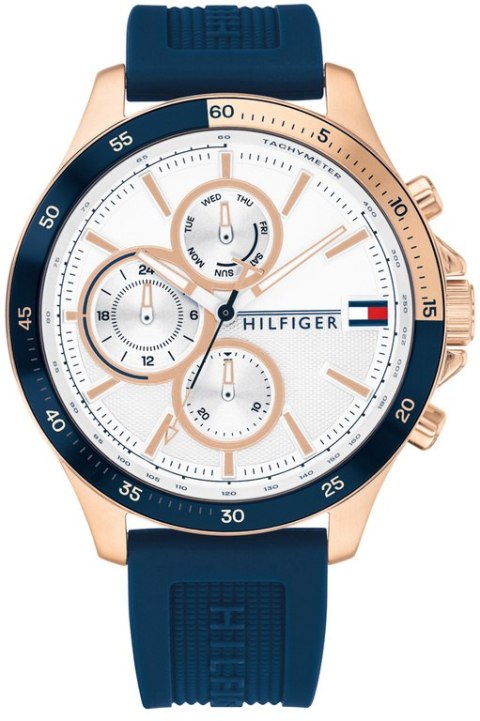 Tommy Hilfiger ZEGAREK MĘSKI TOMMY HILFIGER Bank 1791778 (zf064a) + BOX