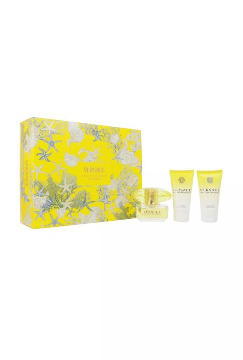 Zestaw Versace Yellow Diamond Edt 50ml + Shower Gel 50ml + Body Lotion 50ml