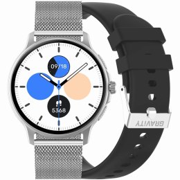Gravity SMARTWATCH UNISEX GRAVITY GT12-7 - ROZMOWY BLUETOOTH, DODATKOWY PASEK (sg035g)