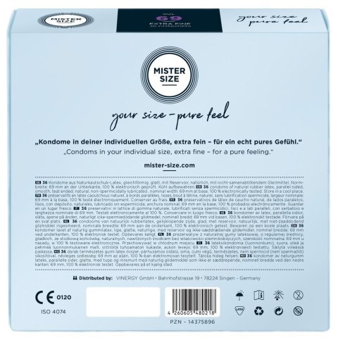 ORION Mister Size 69mm pack of 36