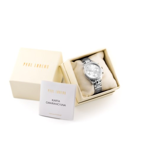 Paul Lorens ZEGAREK DAMSKI PAUL LORENS - PL20020B-3C1 (zg569c) + BOX