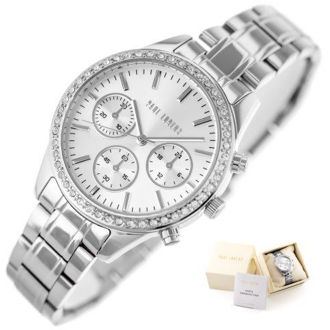 Paul Lorens ZEGAREK DAMSKI PAUL LORENS - PL20020B-3C1 (zg569c) + BOX