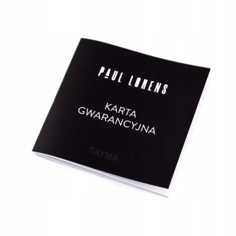 Paul Lorens ZEGAREK MĘSKI PAUL LORENS - PL11652A6-6F3 (zg355d) + BOX