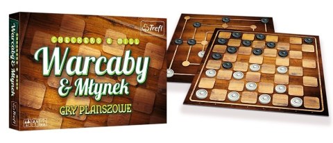 Trefl Gra Warcaby i Młynek | Trefl