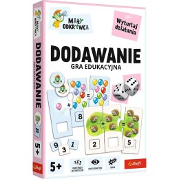 Trefl Trefl: Gra - Dodawanie (Mały odkrywca) / Kazstudio , Rodzina Treflików