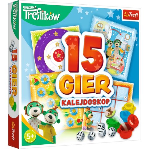 Trefl Trefl | Gra rodzinna | Rodzina Treflików | Kalejdoskop 15 Trefliki