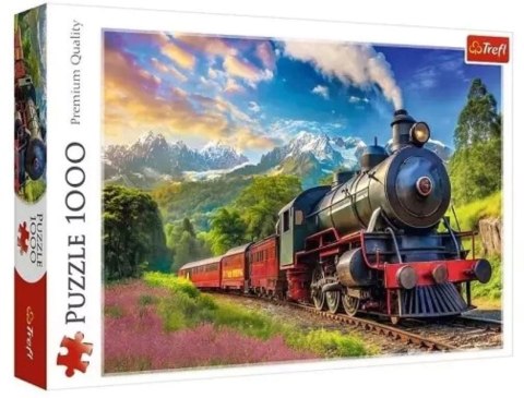 Trefl Trefl: Puzzle 1000el. - Podróż pociągiem