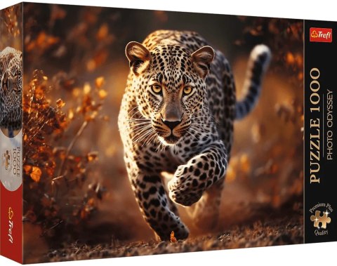 Trefl Trefl: Puzzle 1000el. - Premium Plus - Photo Odyssey - Dziki Leopard