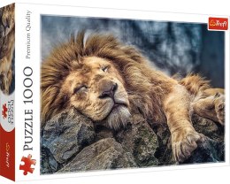 Trefl Trefl | Puzzle 1000el. | Śpiący lew